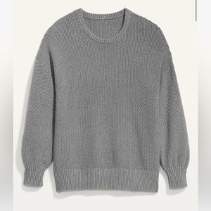 ⚡️FLASH SALE⚡️ 2/$15 Gray rib knit sweater